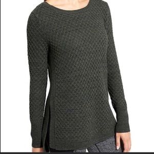 EUC Athleta Honeycomb Tunic Sweater